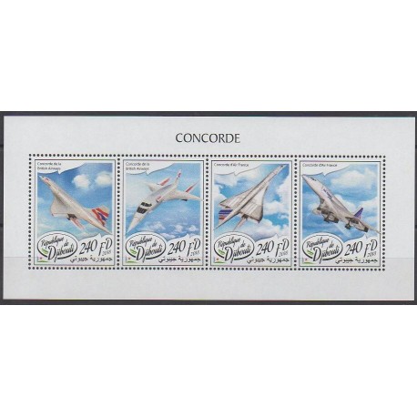 Djibouti - 2018 - Nb 1848/1851 - Planes