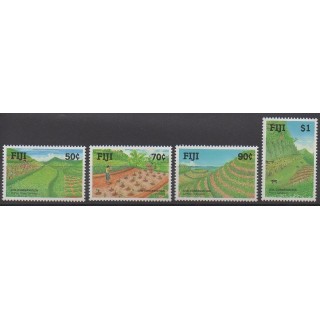 Fidji - 1990 - No 621/624 - Sites