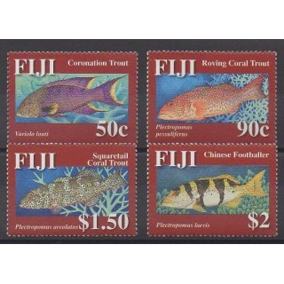 Fiji - 2007 - Nb 1160/1163 - Sea animals