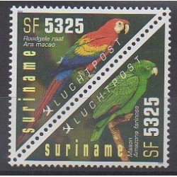 Surinam - 2002 - No PA112/PA113 - Oiseaux