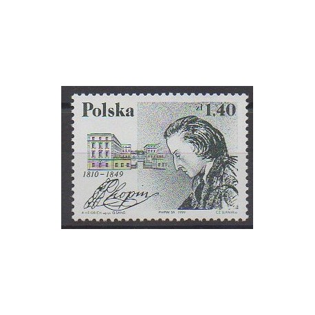 Poland - 1999 - Nb 3564 - Music