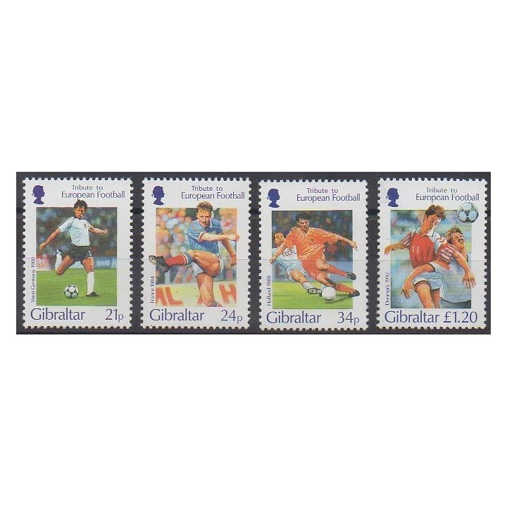 Gibraltar - 1996 - Nb 768/771 - Football