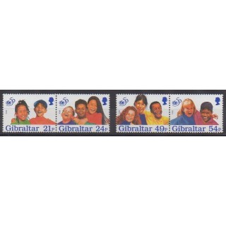 Gibraltar - 1996 - No 772/775 - Enfance