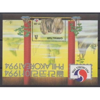 Gibraltar - 1994 - No BF19 - Chiens - Philatélie