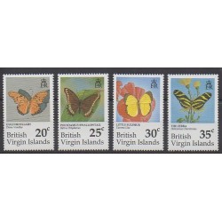 Virgin (Islands) - 1991 - Nb 708/711 - Insects