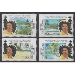 Virgin (Islands) - 1992 - Nb 712/715 - Royalty