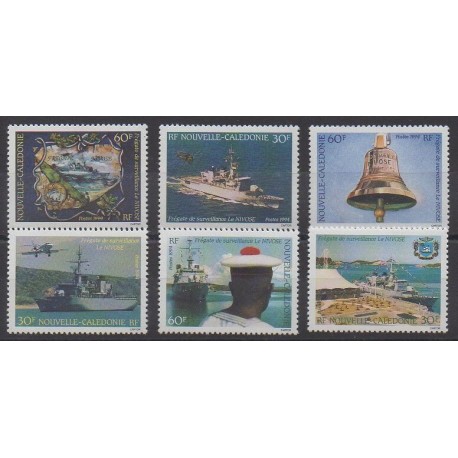 Nouvelle-Calédonie - 1994 - No 668/673 - Navigation