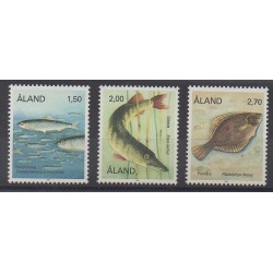 Aland - 1990 - No 38/40 - Animaux marins
