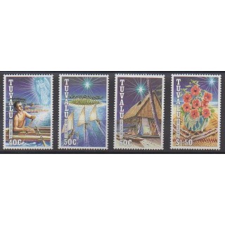 Tuvalu - 1992 - Nb 617/620 - Christmas