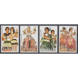 Tuvalu - 1991 - No 575/578 - Costumes