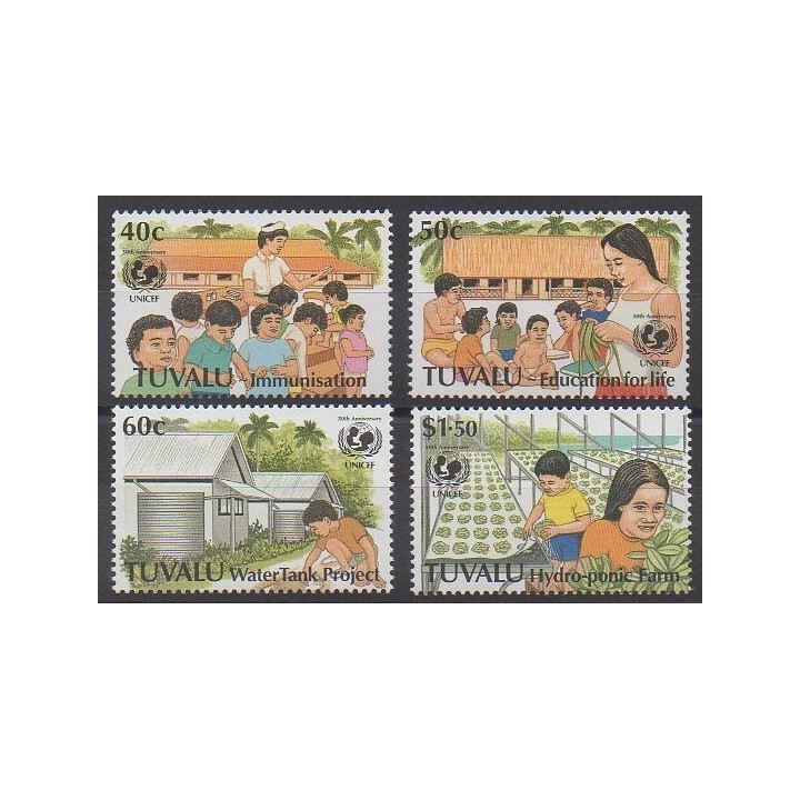 Tuvalu - 1996 - Nb 702/705
