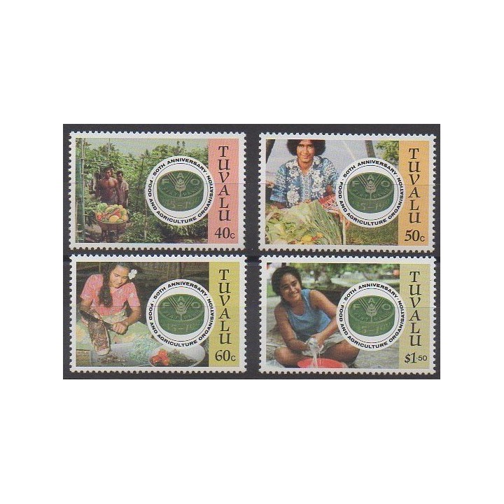 Tuvalu - 1995 - Nb 677/680
