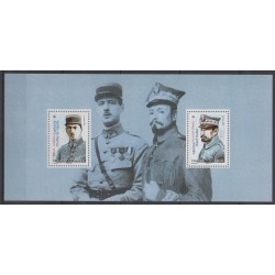 France - Souvenir sheets - 2019 - No BS151 - De Gaullle - First World War