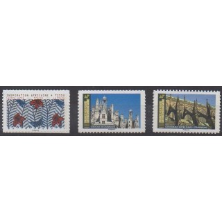 France - Autoadhésifs - 2019 - No 1660a - 1674a - 1675a