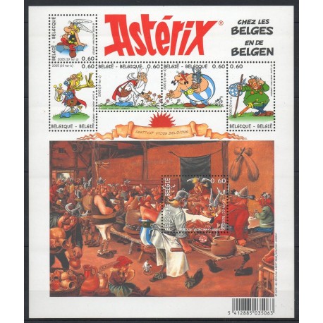 Belgique - 2005- No 3418/3423 - Dessins animés - BD