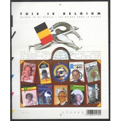 Belgique - 2004- No 3222/3231 - Célébrités