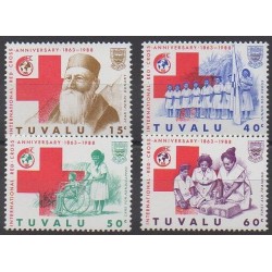 Tuvalu - 1988 - Nb 484/487 - Health