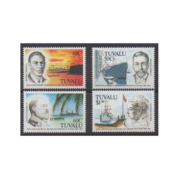 Tuvalu - 1992 - Nb 583/586 - Various Historics Themes