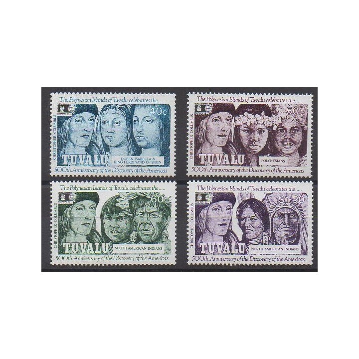 Tuvalu - 1992 - No 587/590