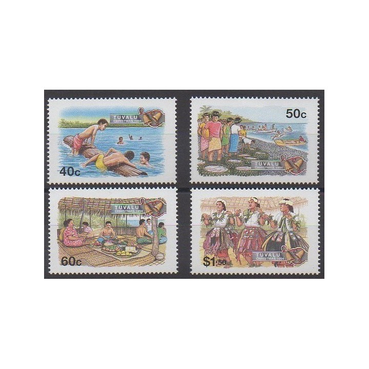 Tuvalu - 1994 - Nb 669/672 - Christmas