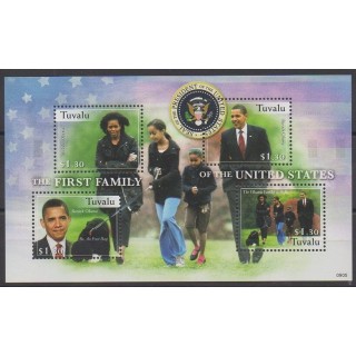 Tuvalu - 2009 - Nb 1324/1327 - Celebrities