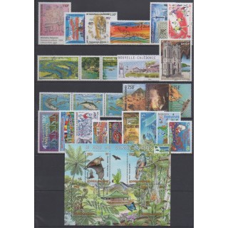 Nouvelle-Calédonie - Année complète - 2010 - No 1091/1118 (timbres gommés uniquement) - BF42