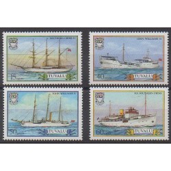 Tuvalu - 1987 - Nb 416/419 - Boats