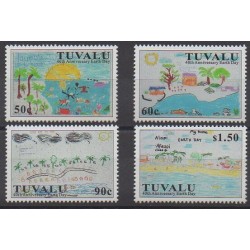 Tuvalu - 2010 - Nb 1396/1399 - Children's drawings