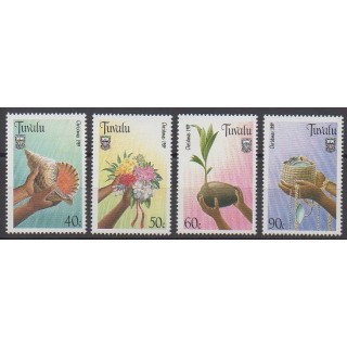 Tuvalu - 1989 - No 523/526 - Noël