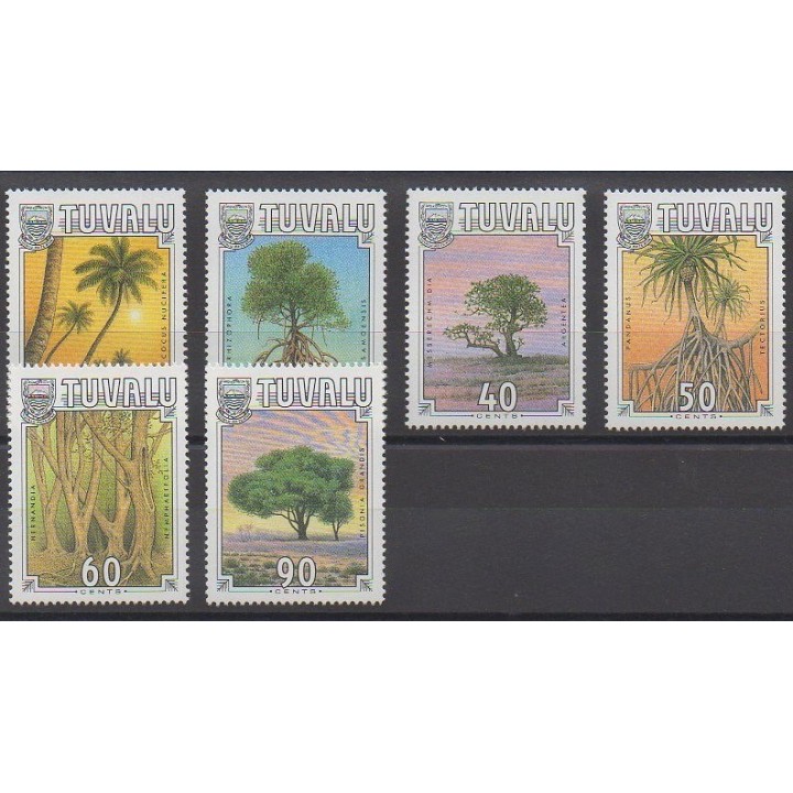 Tuvalu - 1990 - No 527/532 - Arbres