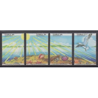 Tuvalu - 1993 - Nb 637/640 - Environment