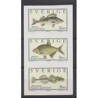 Suède - 2001 - No 2227/2229 - Animaux marins