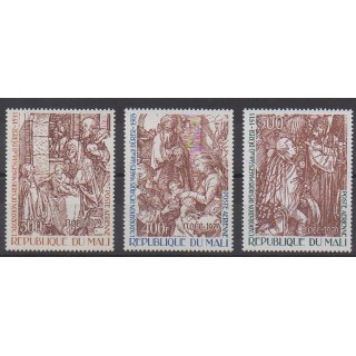 Mali - 1979 - No PA370/PA372 - Pâques - Peinture