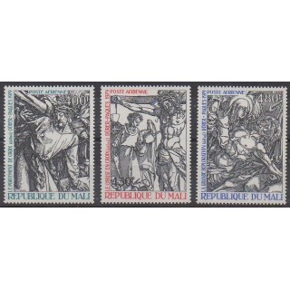 Mali - 1979 - No PA357/PA359 - Pâques - Peinture