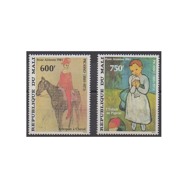 Mali - 1981 - Nb PA427/PA428 - Paintings