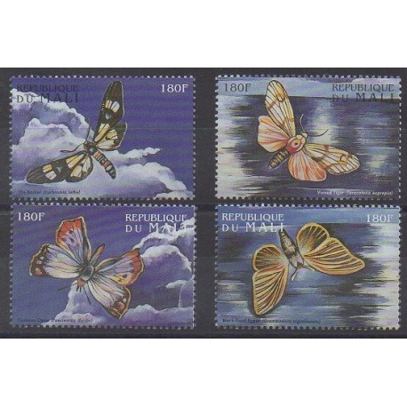 Mali - 1998 - No 1227/1230 - Insectes