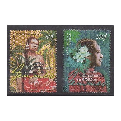 Polynésie - 2019 - No 1208/1209 - Droits de l'Homme