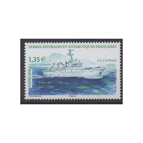 French Southern and Antarctic Territories - Post - 2019 - Nb 909 - Boats