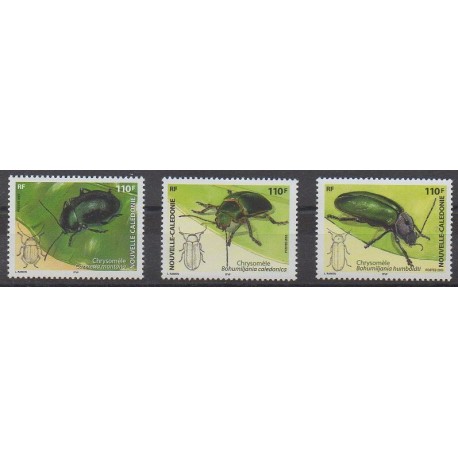 Nouvelle-Calédonie - 2005 - No 960/962 - Insectes