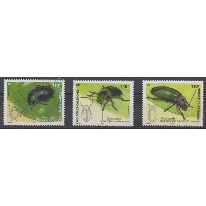 Nouvelle-Calédonie - 2005 - No 960/962 - Insectes