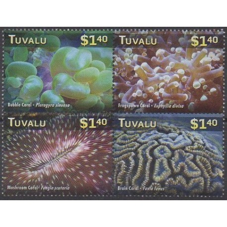Tuvalu - 2015 - No 1785/1788 - Animaux marins