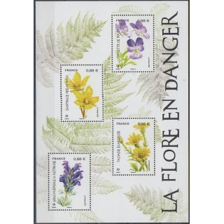 France - Blocks and sheets - 2019 - Nb F5322 - Flowers