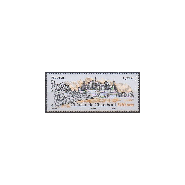 France - Poste - 2019 - Nb 5331 - Castles