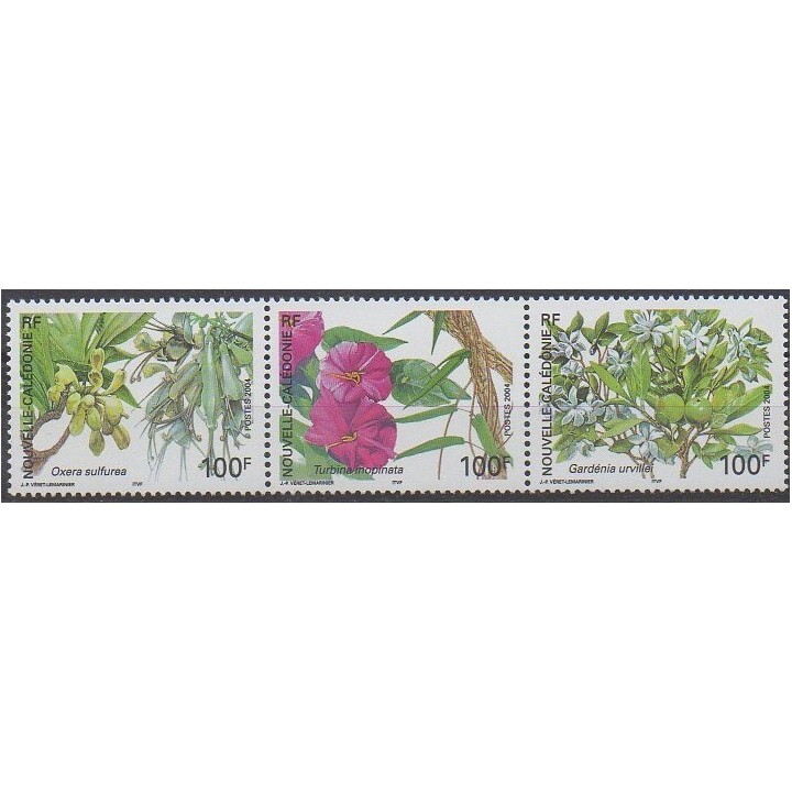 Nouvelle-Calédonie - 2004 - No 919/921 - Fleurs
