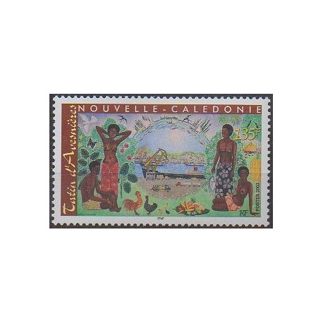New Caledonia - 2003 - Nb 907 - Paintings