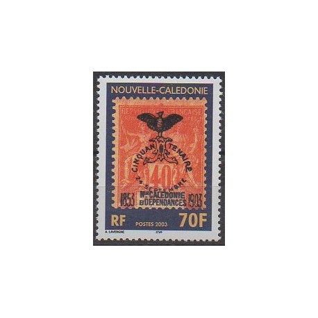Nouvelle-Calédonie - 2003 - No 889 - Timbres sur timbres