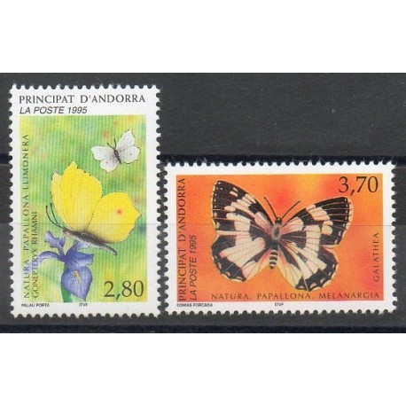 Andorre - 1995 - No 462/463 - Papillons