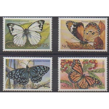 Norfolk - 1997 - No 615/618 - Insectes