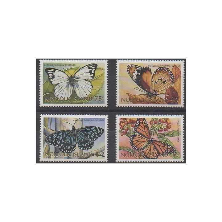 Norfolk - 1997 - No 615/618 - Insectes