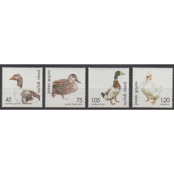 Norfolk - 2000 - Nb 684/687 - Birds